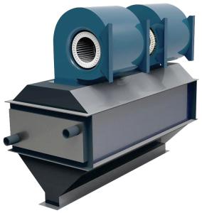 China 2024Energy Saving Industrial Water Source Heated Air Curtain 17-18m/s 380V-50Hz wholesale