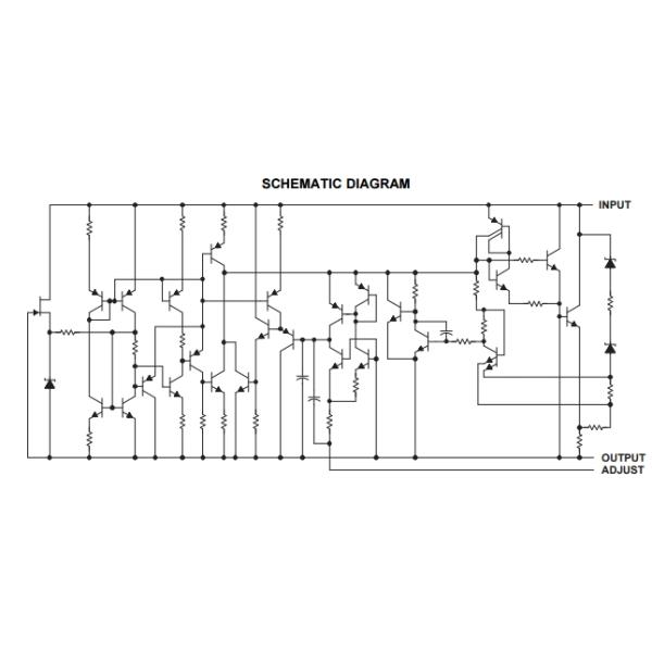 LM317DCYR 3-Terminal Adjustable Regulator Electronics Ic Chip