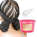 Private Label Nourishing Loc N Twist Gel No White Residue Unisex Hair Braid Gel