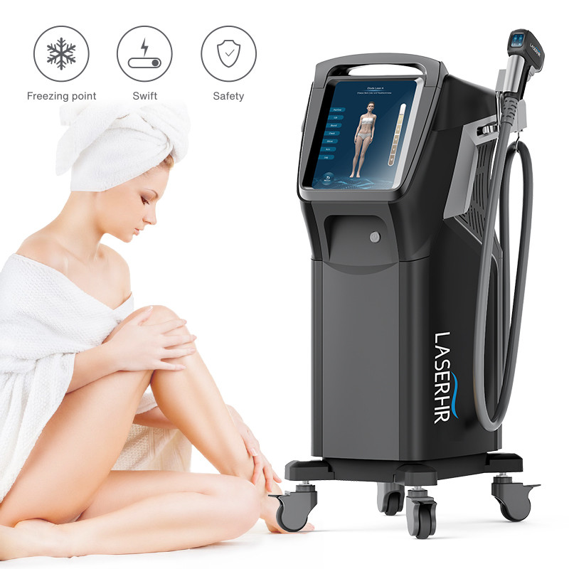 808nm Diode Laser Hair Removal Machine 1800W 12 Laser Bar diode ice laser