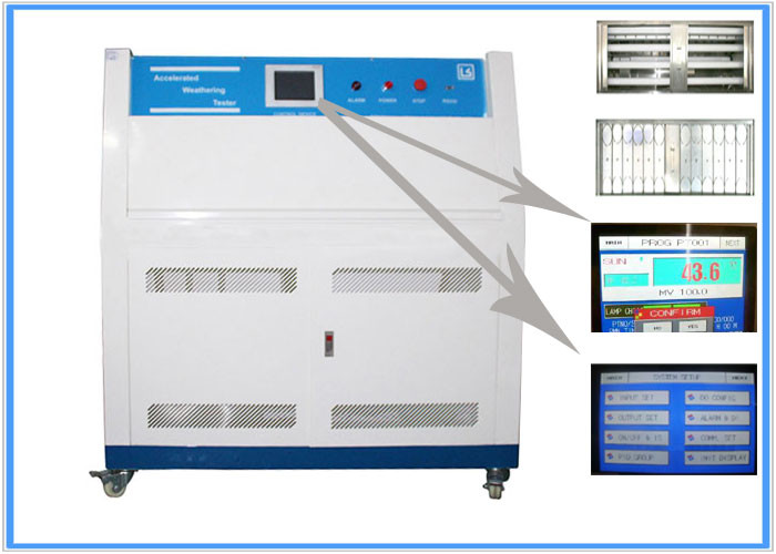 Data Analysis UV Accelerated Weathering Tester With Aging Resistance