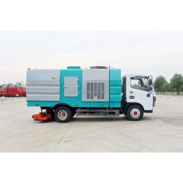 EURO 5 Sanitation Cleaning Truck Diesel Truck Mounted Street Sweeper Vacuum Truck