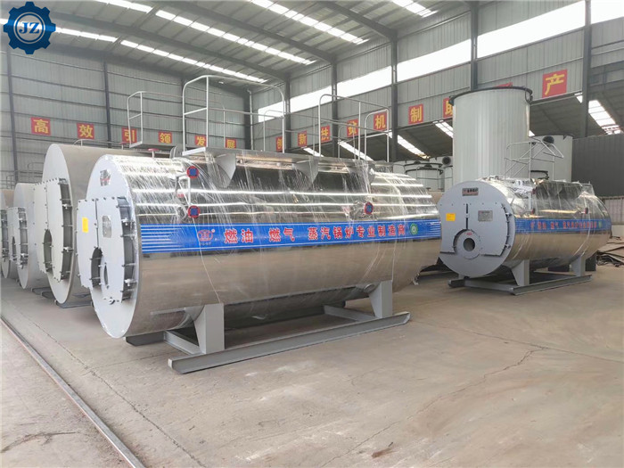 1000 Kg 1 Ton Natural Gas Fired Steam Boilers Horizontal For Food Sterilization