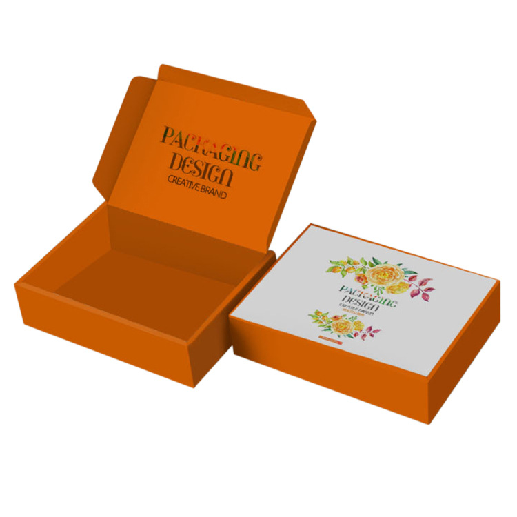 Recyclable Custom Corrugated Cardboard Clothes T-Shirt Packaging Mailer Box for Socks