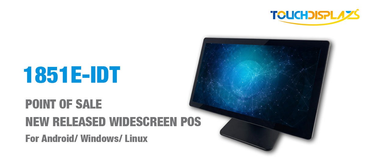 18.5" PCAP Touch Screen Card Reader POS Machine