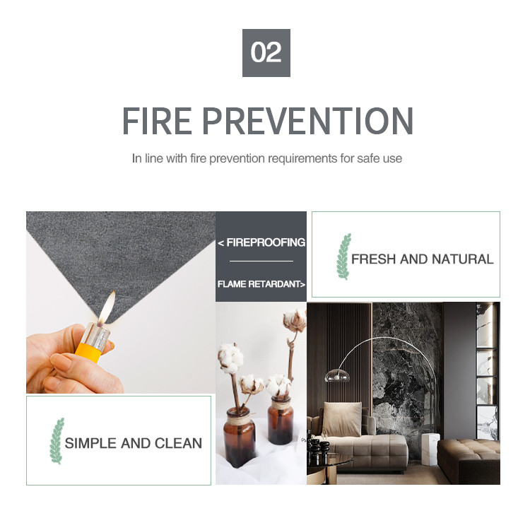 PET Environmentally Friendly Bamboo Charcoal PVC Marble Wall Panel Sheet