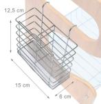 Stable 2 Tier Storage Unit , Bamboo / Stainless Steel Drain Rack Corrosion