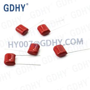 China 0.68UF CL21 Polyster Film Capacitor Rchives 684J630V wholesale