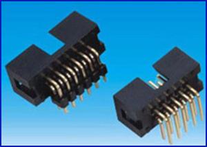 China 2.54mm Box Header 6P angle Connector wholesale