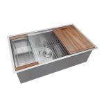 Handmade 16 Gauge Stainless Steel Sink Undermount 304 9 In