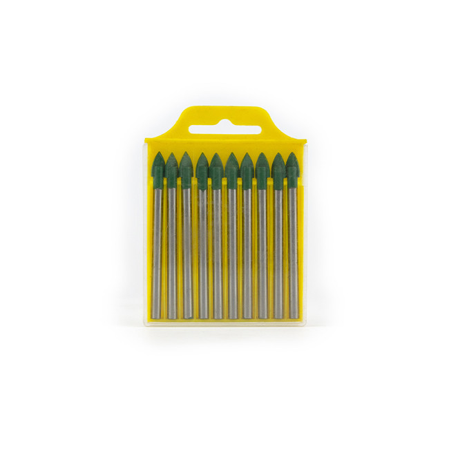 GreenMetal Porcelain Tile Drill Bits Tungsten Carbide Triangle Shank