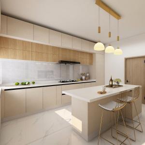 China Paticle Board Plywood Modern Woodern Kitchen Cabinet Pantry Furniture wholesale