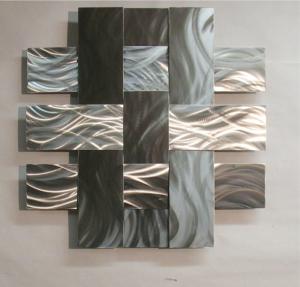 China ODM Modern Abstract Stainless Steel Wall Sculpture For Home / Gallary Decoration wholesale