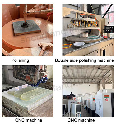 High Performance Clear Frosted Thick Wall Sheet Quartz Glass Disc Laboratory Glassware