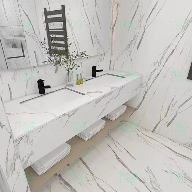 60x120cm White Matt Marble Porcelain Floor Tile Modern House Bathroom Wall And Floor Tile
