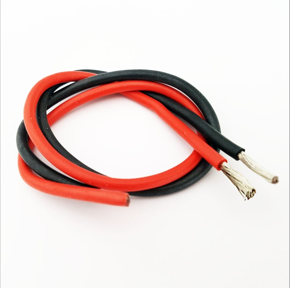 Tinned Copper Silicone Wire Cable With High Flexibility And 500V Voltage High temperature resistant silicone wire