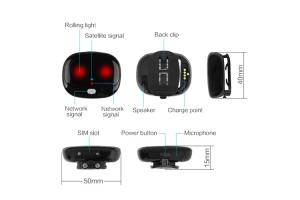 China Pet Collar Gps Tracker , 4g Pet Tracker Health Activity Monitoring wholesale