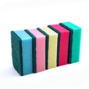 China Eco Friendly Non Toxic Dish Sponge Compact For Tough Stains And Grease wholesale