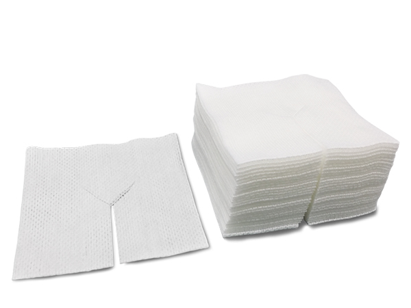 CE Approved Y Cut Sterile Non-woven Trach Sponge