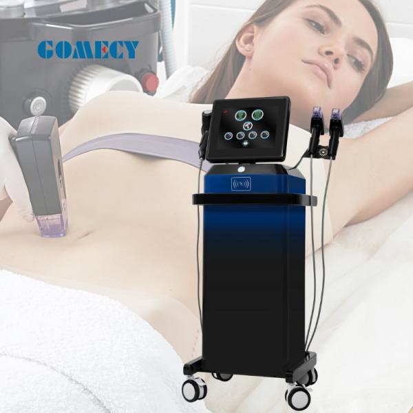 Blue Microneedle RF Machine for Scar Acne Wrinkle Removal 10-150mj/pin Energy