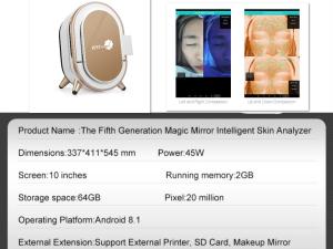 China Dermatoscope 3D Face Camera Analyzer VS001 for Cosmetic Therapist wholesale