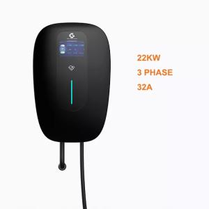 China 32Amp Commercial Electric EV Charging Stations GB/T 22kW wholesale