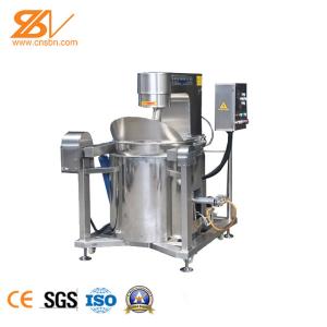 China Big Capacity Automatic Popcorn Making Machine Flavored Gas / Electric Heating wholesale