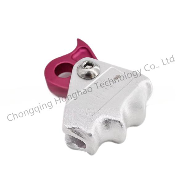 Stay Safe While Climbing Lightweight Aluminum Rope Grab for Essential Fall Protection