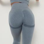 SEAMLESS YOGA PANTS HIP BREATHABLE YOGA CLOTHES TIGHT HEIGHT WAIST SPORTS