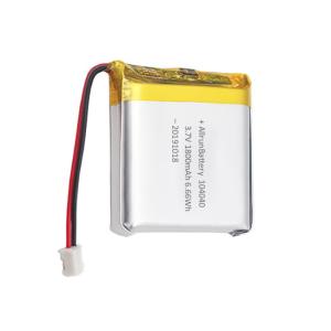China Custom Rechargeable Medical Lithium Battery LiPo 3.7 V 1800mAh wholesale