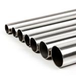 Round Ss 304 Welded Pipe Galvanizing Seamless Stainless Tube With Black Color
