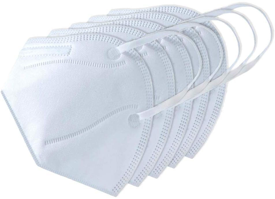 Anti Virus Kn95 Face Mask / Disposable Earloop Face Mask High BFE Efficiency