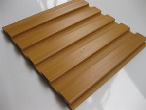 China Eco-friendly Outdoor WPC Wall Panel Cladding Weather Resistant wholesale