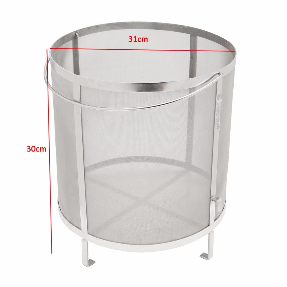 300 400 Micron Stainless Steel Hop Spider Hop Filter Basket Tube Shape