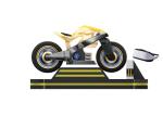 Entertainment 9D Motorcycle Simulator Immersive Virtual Reality Black Yellow