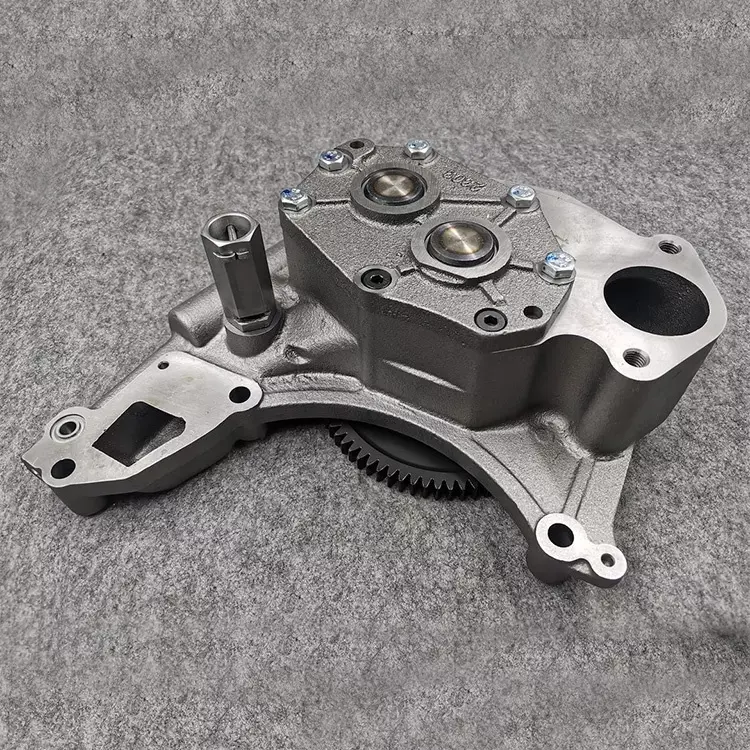 Car Fitment SINOTRUK CNHTC 612630010256 WEICHAI WP10 WP12 diesel engine oil pump for SHANTUI SINOTRUK HOWO OEM STAND
