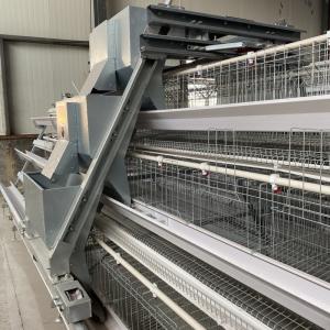 China Full Automatic Battery Chicken Cage Hot Dip Galvanized Wire 3-4 Layers wholesale