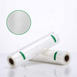 China QS Cookie Food Saver Vacuum Sealer Bags Rolls PE Customized Vacuum Pouches wholesale