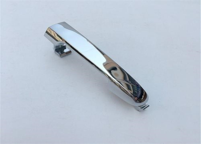 Silver Customized Zinc Alloy Die Casting Handles For Electroplating Parts