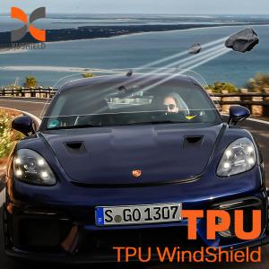 China TPU Anti-Scratch UV Protection Car Windshield Protection Film Sand Proof 7.5mil Car Windshield Film wholesale