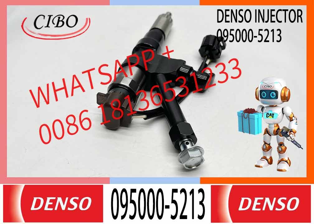 Diesel Injector Fuel Injector Assy For SK460-8 P11C Engine 095000-5215 095000-5213 23670-E0350