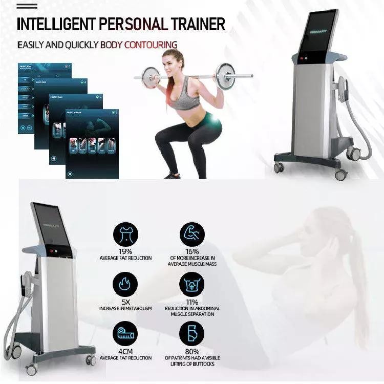Rf 4 Handles EM Sculpting Neo Machine Fat Burning