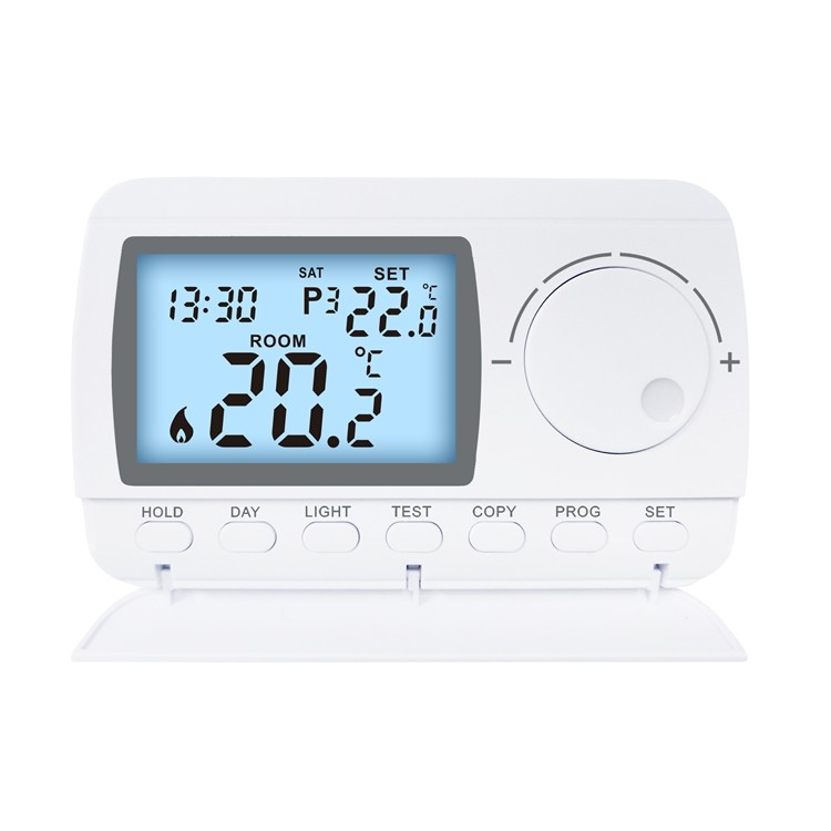 Riseem 433MHZ ABS Digital RF Thermostat For Heating And Cooling Room Gas Boilers