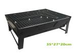 Factory price villa Easy Carry outdoor small charcoal Barbecue Grill for 3