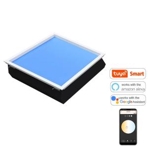 China Recessed 60x60cm LED Skylight Panel 100W 110VAC 7800K Dimmable wholesale