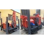 Diesel Driven Water Well Drill Rig Equipment Compact Structure For 200m Drilling