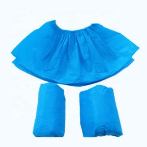 China Blue Non Woven Boot Covers , Cleanroom Overshoes Special Dustproof wholesale