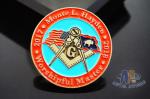 Lightweight Coast Guard Challenge Coins , Personalized Military Coins Eco