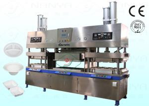 China Semi Automatic Virgin Paper Tableware Making Machine 3500Pcs / H wholesale