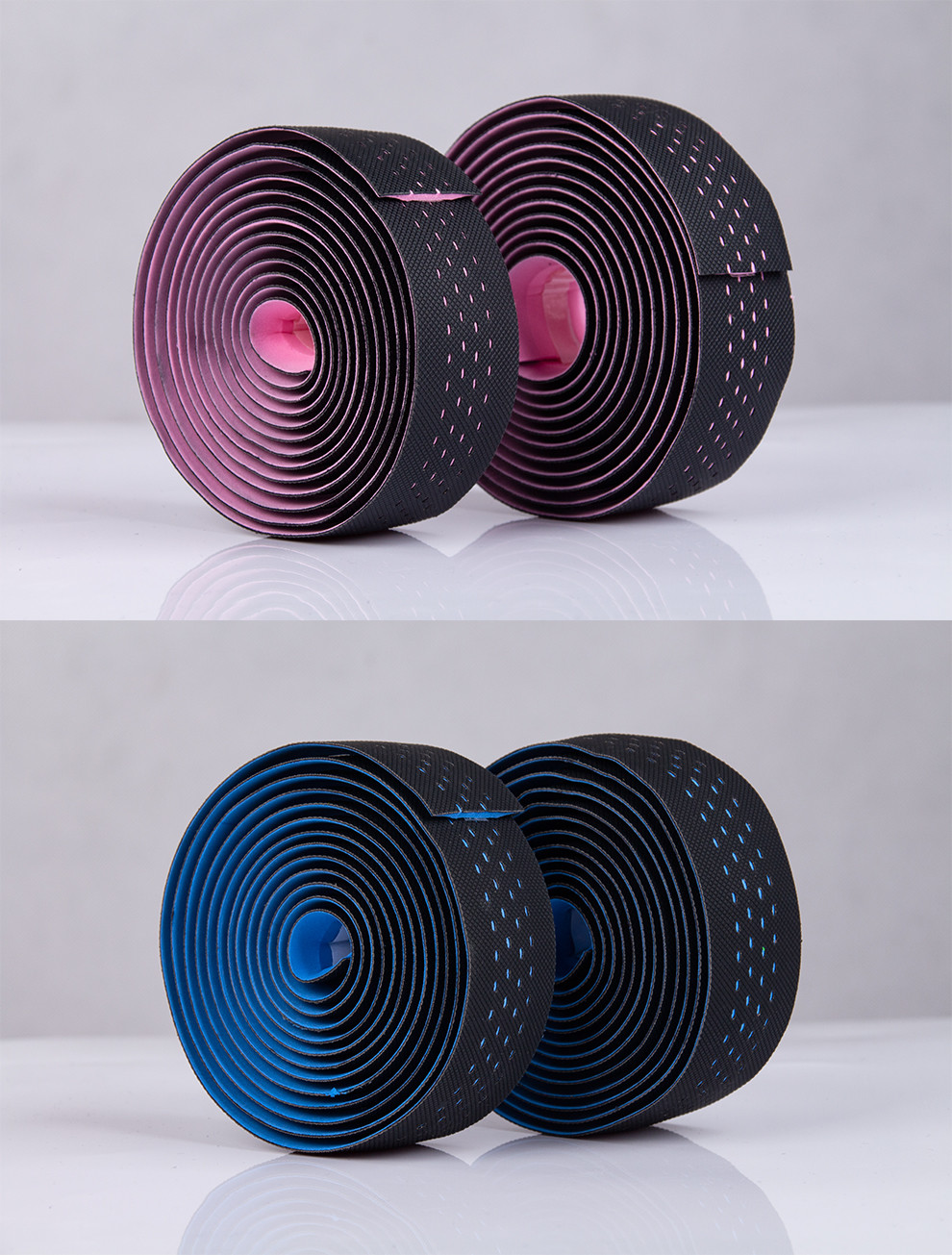 Carbon Fiber Mountain Road Bike Handlebar Tapes Warped Bar Grips